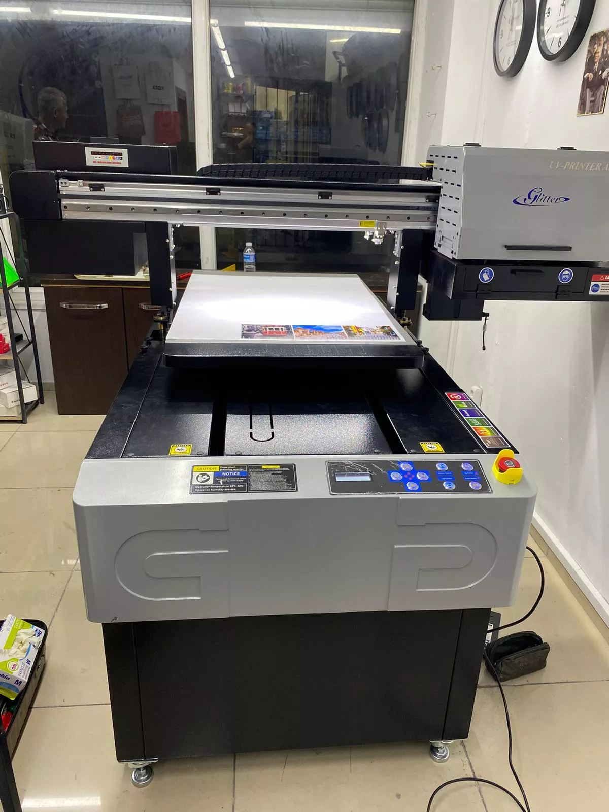 Flatbed 6090 UV Baskı Makinesi i3200