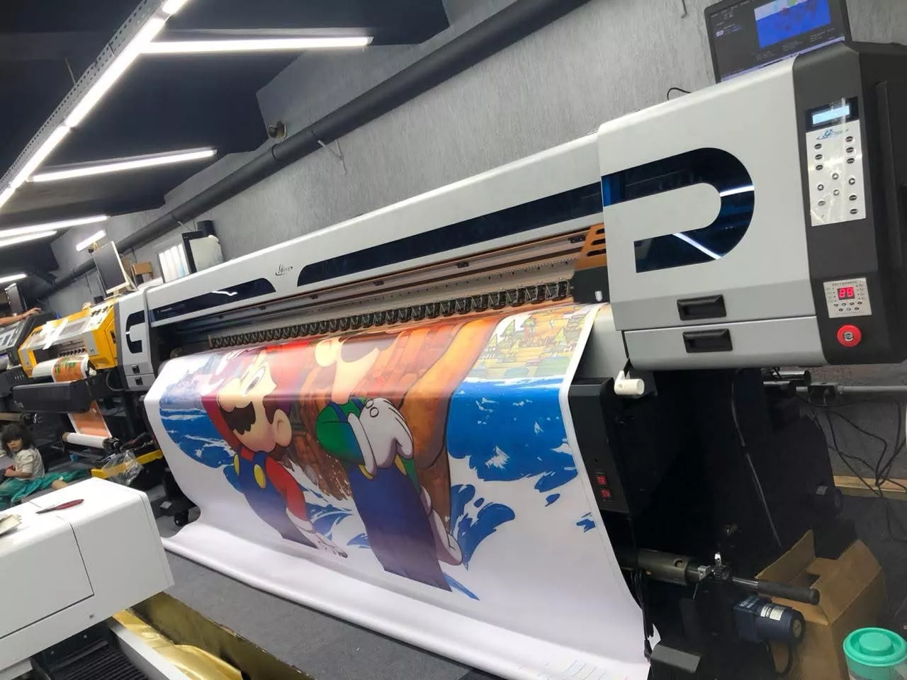 Glitter Ecosolvent 3204 i3200 Dijital Baskı Makinesi
