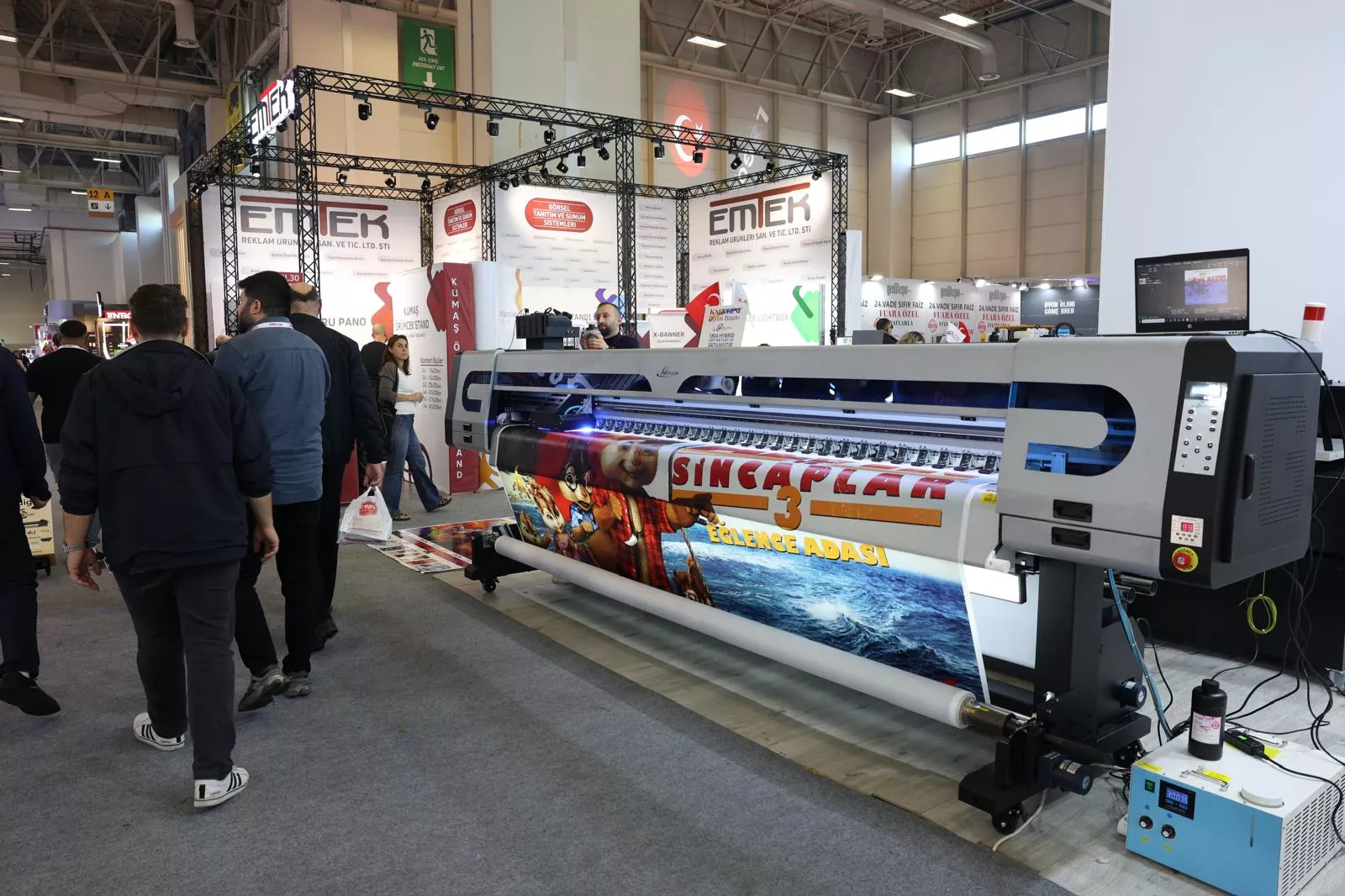 Glitter Pro 3204 UV Baskı Makinesi