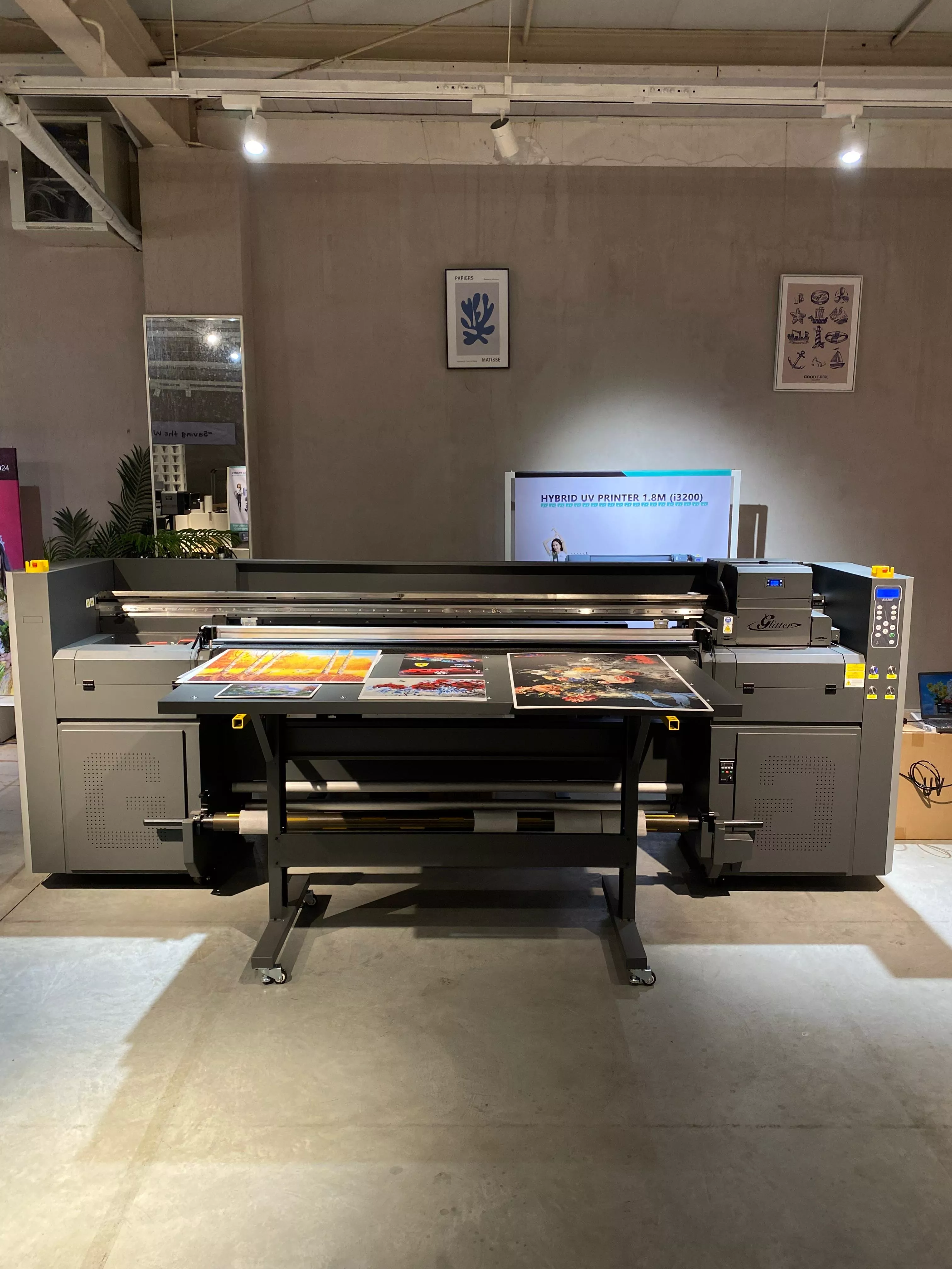 Hybrit UV Dijital Baskı Makinesi 1804 i3200